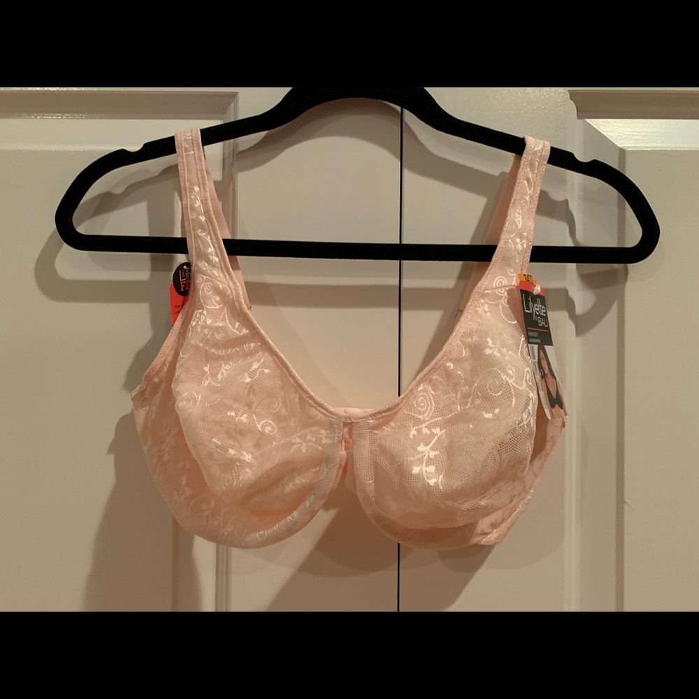 Lilyette by Bali Underwire Minimizer Bra 34DD NWT